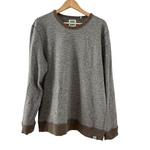 Jason Scott Gray Pullover Sweater Sweatshirt Crewneck Peru Size XL